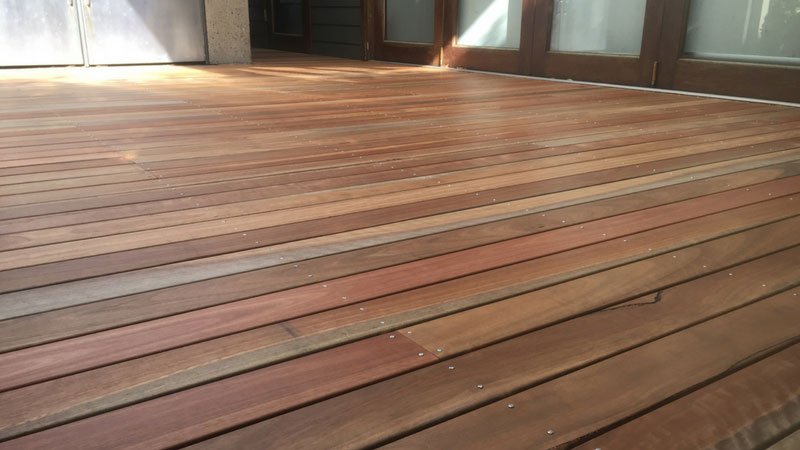 Spotted Gum Deck