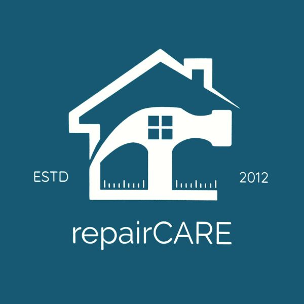 Repaircare timber repair and restoration logo,